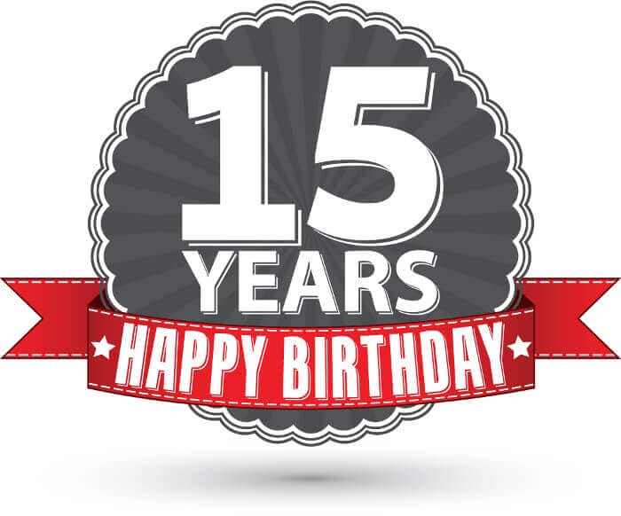 15 Years in Web Design Business Happy Birthday IDP!