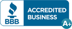 A+ Rating; BBB Accredited web design business since 2006