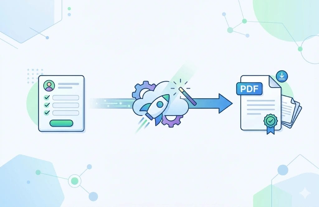 Form to PDF Automation