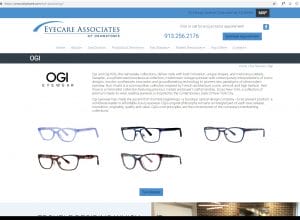 Lee's Summit Web Design and SEO for Eyecare Associates