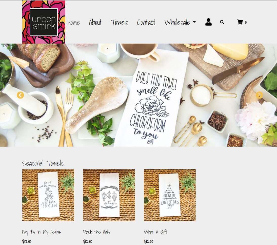 Urban Smirk E-Commerce Design