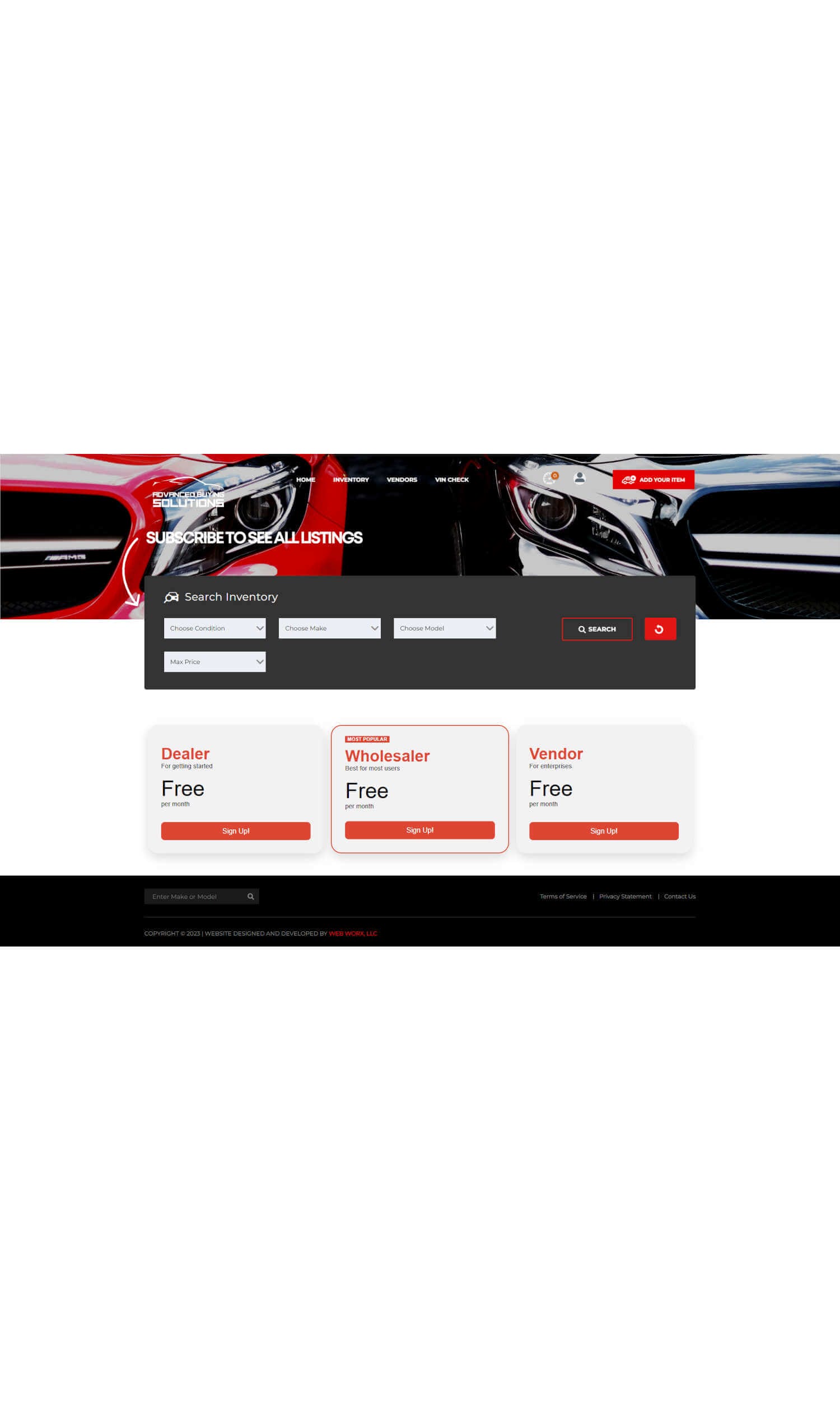 abuyingsolutions Advanced Buying Solutions Web Design Project