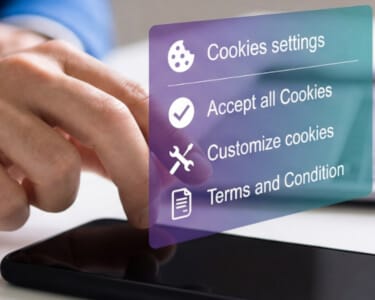 cookie compliance mobile banner