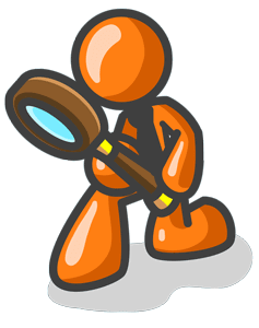 Search Engine Optimization Orange Mascot Logo