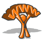 Web Hosting IDP Orange Mascot