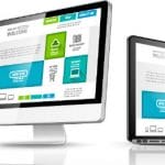 Responsive Website Design layout example