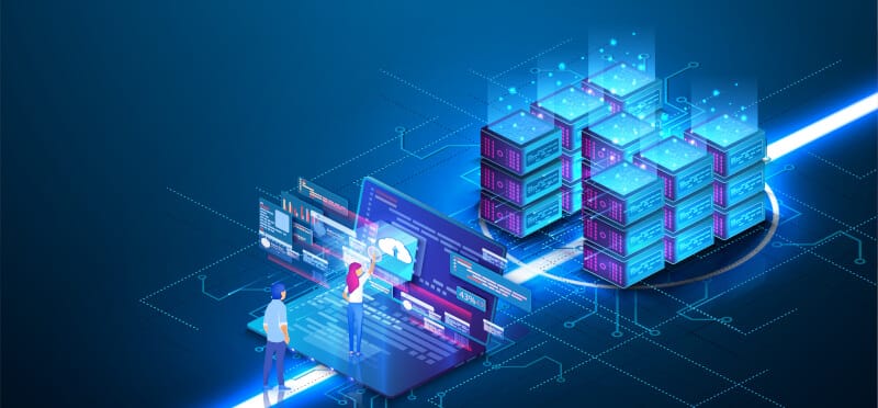 Web hosting data center